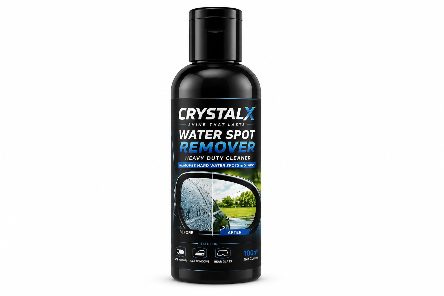 CrystalX Water Spot Remover 100ml bottle