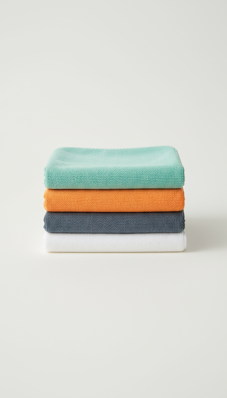 Detailing microfiber cloth set